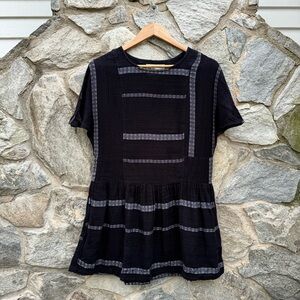 Ace & Jig Black Summer Casual Mini Dress